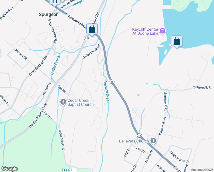 map of restaurants, bars, coffee shops, grocery stores, and more near 20 Bridgewater Court in Gray