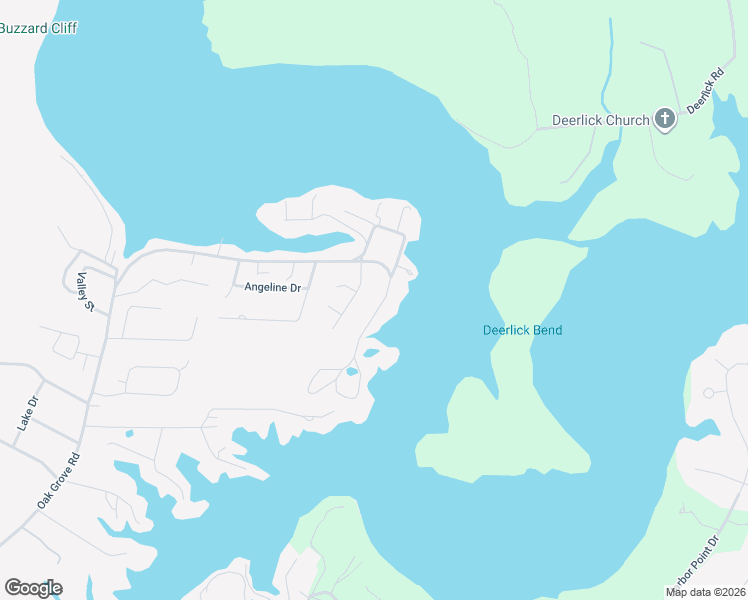map of restaurants, bars, coffee shops, grocery stores, and more near 734 Oak Grove Road in Johnson City