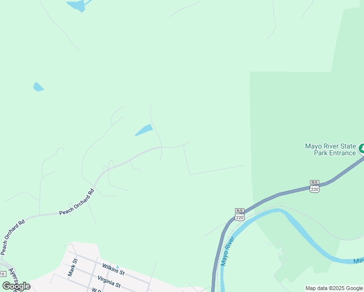 map of restaurants, bars, coffee shops, grocery stores, and more near 279 Avalon Heights Trail in Mayodan