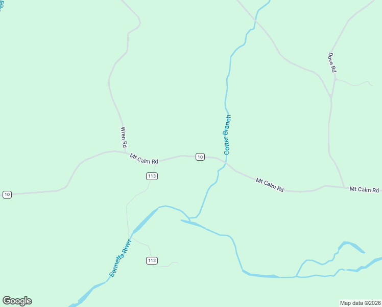 map of restaurants, bars, coffee shops, grocery stores, and more near 6537 Mount Calm Road in Gepp