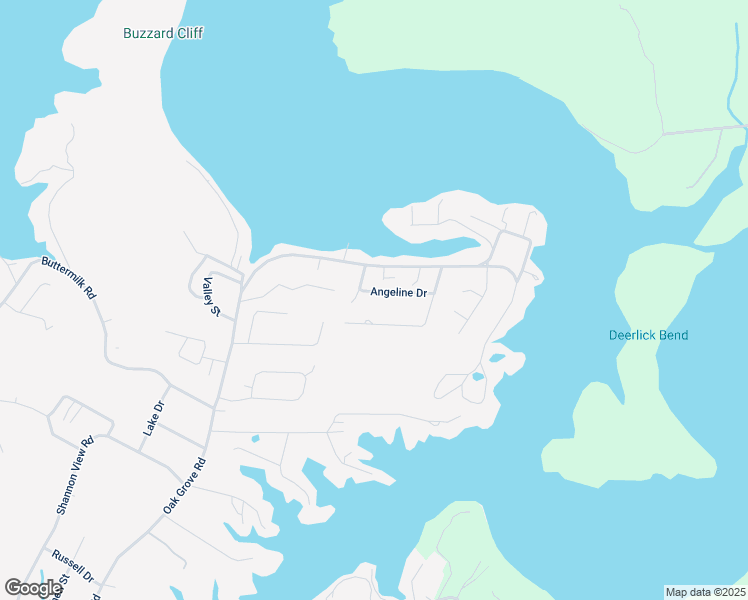 map of restaurants, bars, coffee shops, grocery stores, and more near 116 Angeline Drive in Johnson City