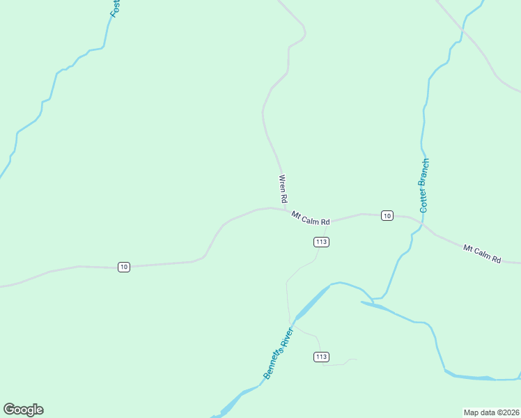 map of restaurants, bars, coffee shops, grocery stores, and more near 7317 Mount Calm Road in Gepp