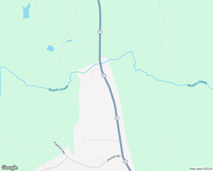 map of restaurants, bars, coffee shops, grocery stores, and more near 10362 North Carolina 87 in Reidsville