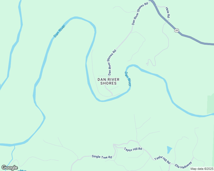 map of restaurants, bars, coffee shops, grocery stores, and more near 1398 Dan River Shores Road in Danbury