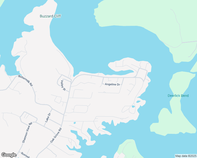 map of restaurants, bars, coffee shops, grocery stores, and more near 640 Oak Grove Road in Gray