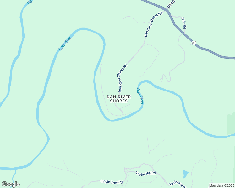 map of restaurants, bars, coffee shops, grocery stores, and more near 1398 Dan River Shores Road in Danbury