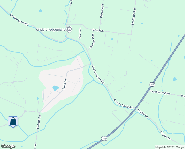 map of restaurants, bars, coffee shops, grocery stores, and more near 241 Deshea Creek Road in Gallatin