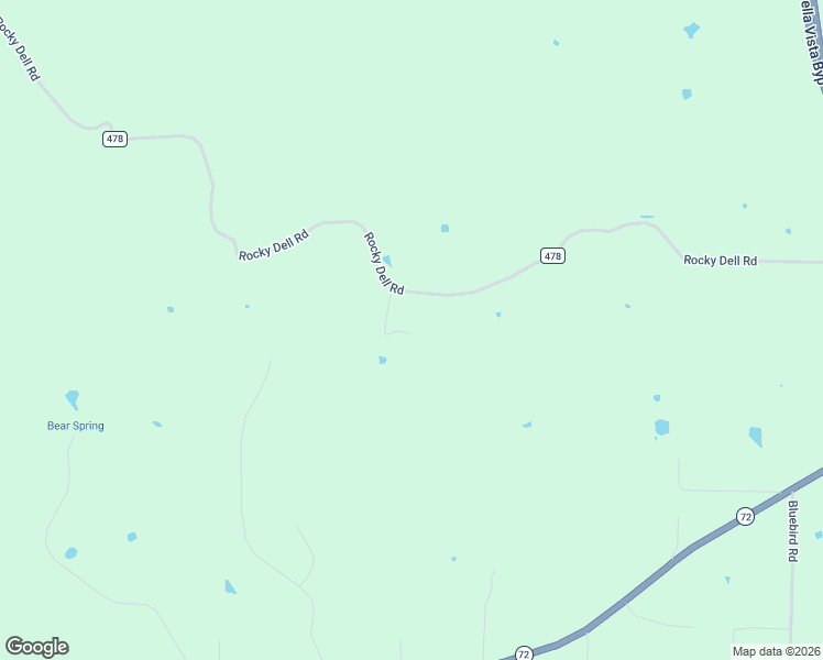 map of restaurants, bars, coffee shops, grocery stores, and more near 16453 Rocky Dell Road in Gravette