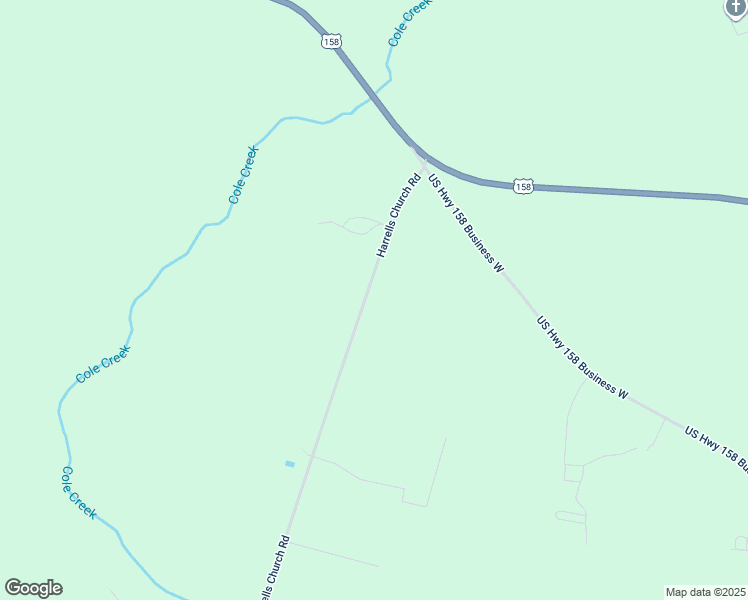 map of restaurants, bars, coffee shops, grocery stores, and more near Church Street in Gatesville