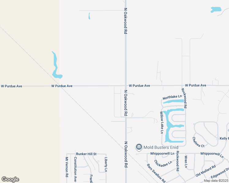 map of restaurants, bars, coffee shops, grocery stores, and more near 3825 Plantation Drive in Enid