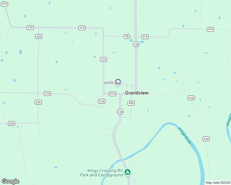 map of restaurants, bars, coffee shops, grocery stores, and more near 50 County Road 219 in Berryville