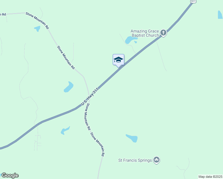 map of restaurants, bars, coffee shops, grocery stores, and more near 4850 North Carolina 135 in Stoneville