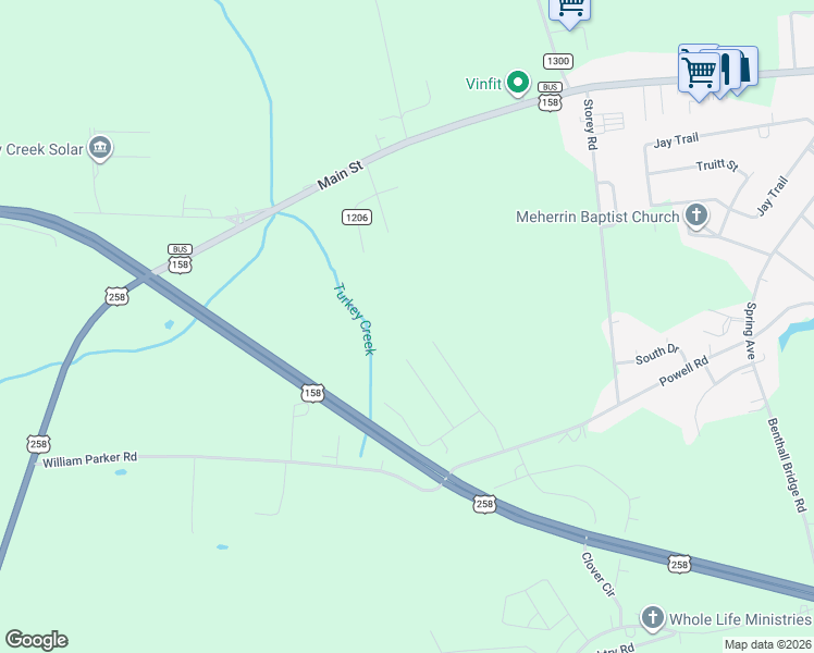 map of restaurants, bars, coffee shops, grocery stores, and more near 131 Irvin Road in Murfreesboro