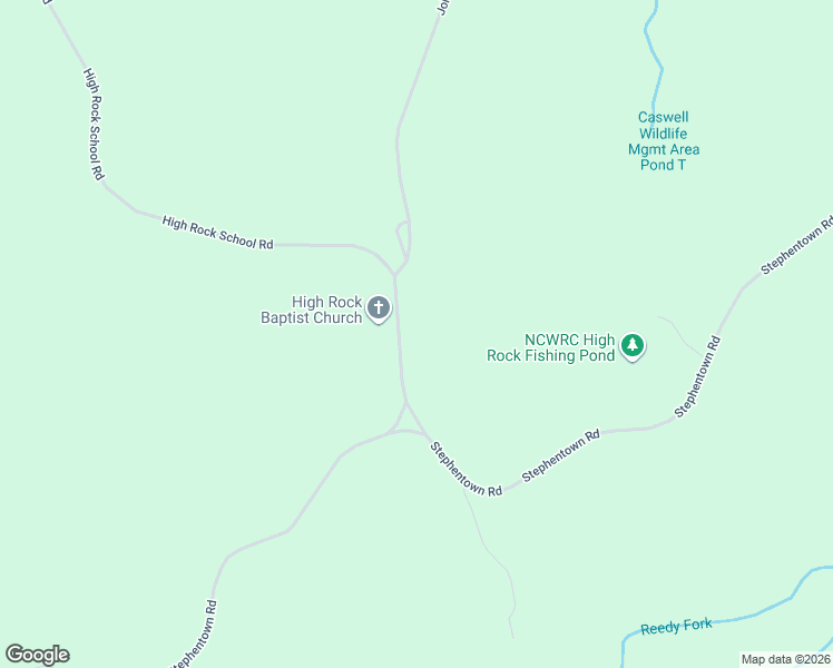 map of restaurants, bars, coffee shops, grocery stores, and more near 3428 High Rock School Road in Blanch