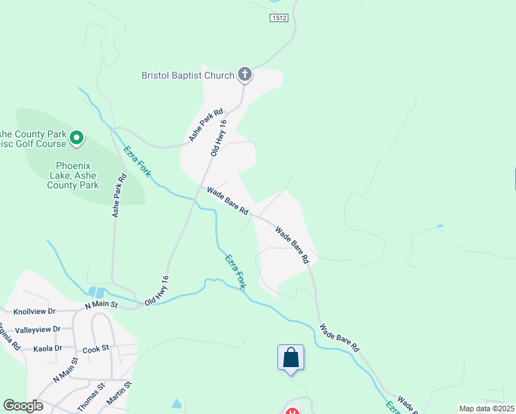 map of restaurants, bars, coffee shops, grocery stores, and more near 123 Bower Calloway Road in Jefferson