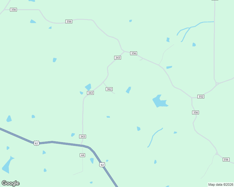map of restaurants, bars, coffee shops, grocery stores, and more near 54 County Road 362 in Piggott