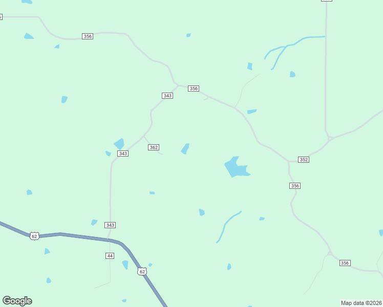 map of restaurants, bars, coffee shops, grocery stores, and more near 54 County Road 362 in Piggott