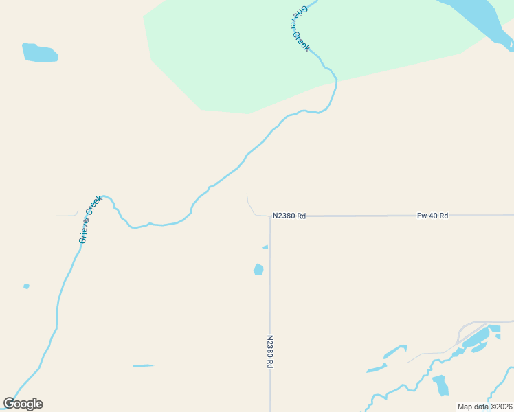 map of restaurants, bars, coffee shops, grocery stores, and more near E0400 Road in Waynoka