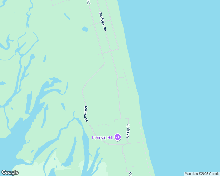 map of restaurants, bars, coffee shops, grocery stores, and more near 1551 Ocean Pearl Rd in Corolla