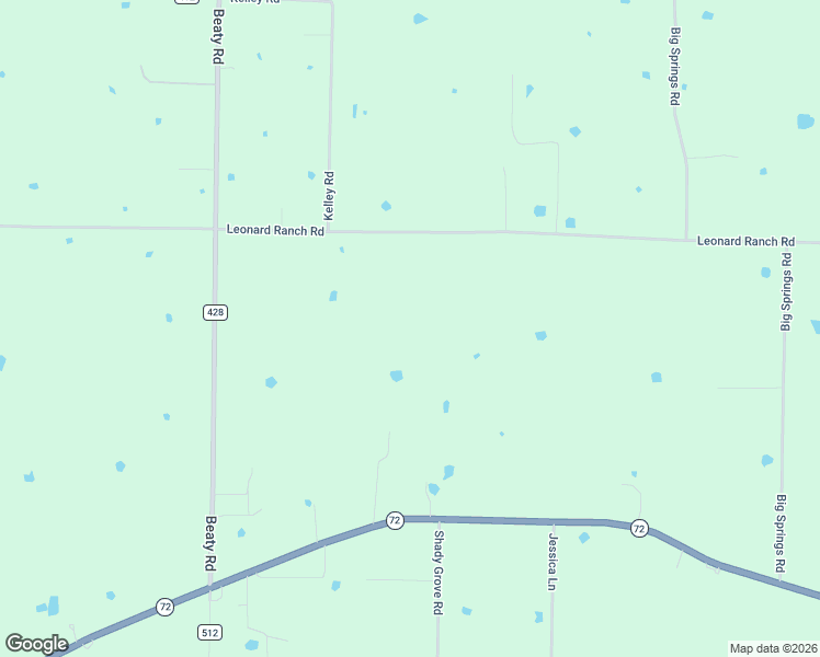 map of restaurants, bars, coffee shops, grocery stores, and more near 22019 Leonard Ranch Road in Gravette