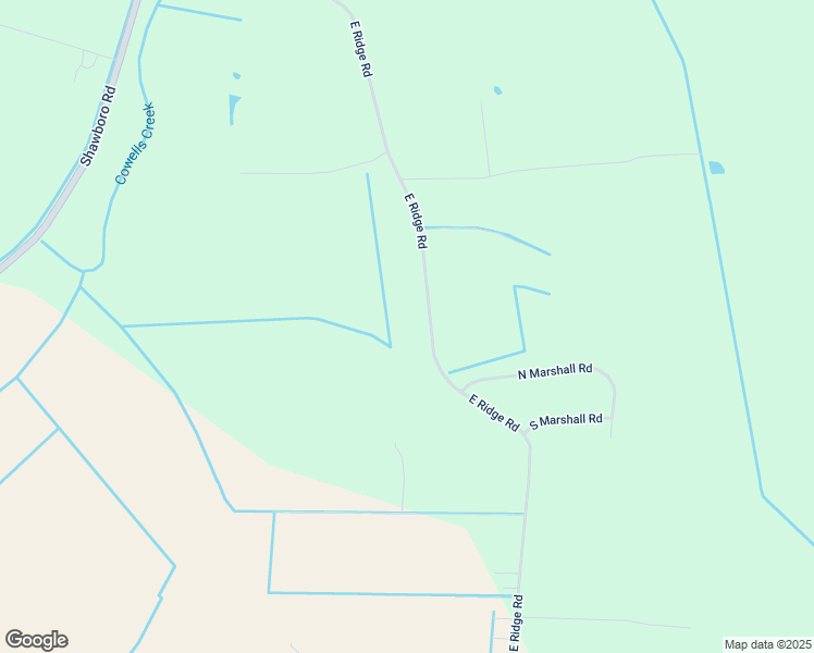 map of restaurants, bars, coffee shops, grocery stores, and more near 398 East Ridge Road in Shawboro