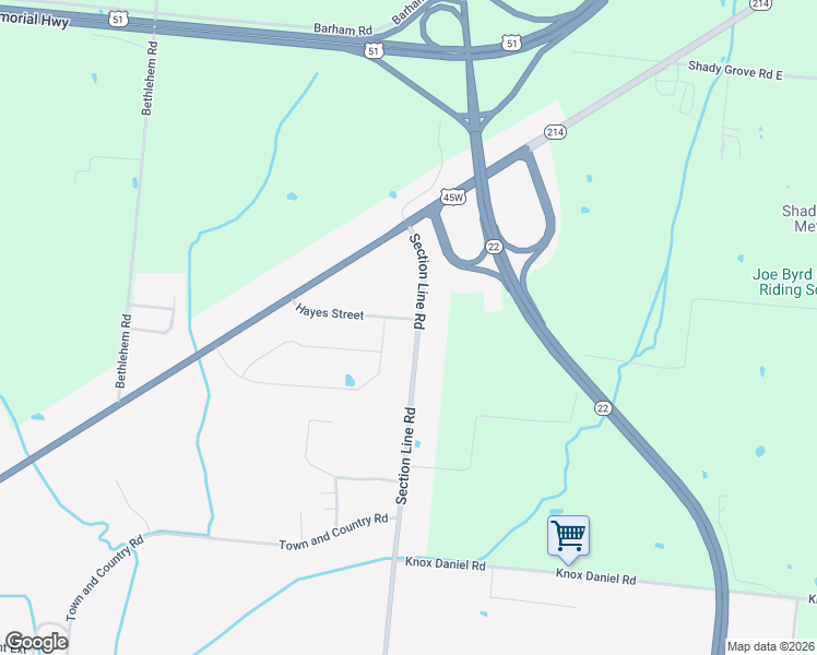 map of restaurants, bars, coffee shops, grocery stores, and more near 1207-1261 Section Line Road in Union City