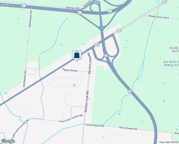 map of restaurants, bars, coffee shops, grocery stores, and more near 1261 Section Line Rd in Union City