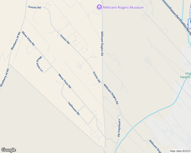 map of restaurants, bars, coffee shops, grocery stores, and more near Eototo Road in El Prado
