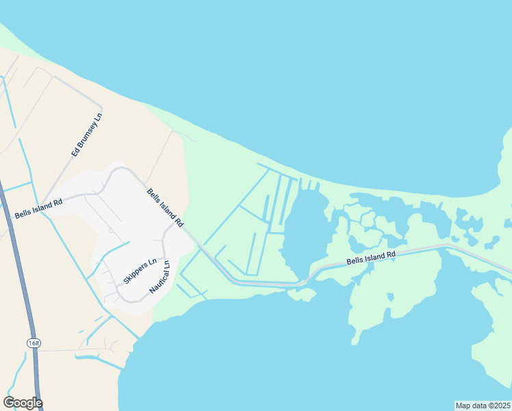 map of restaurants, bars, coffee shops, grocery stores, and more near 217 Bells Island Road in Currituck