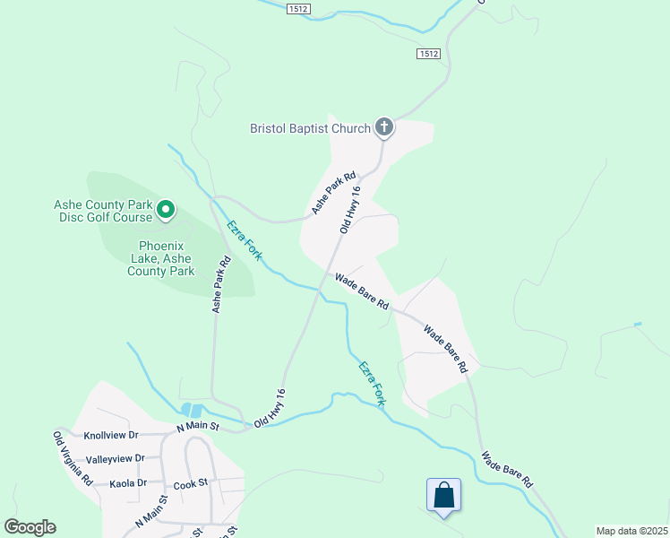 map of restaurants, bars, coffee shops, grocery stores, and more near 1392 Old Highway 16 in Jefferson