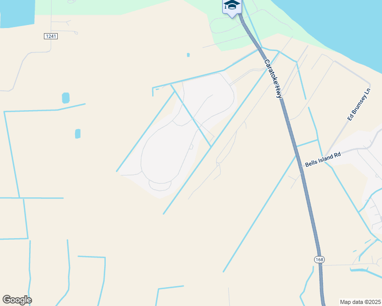 map of restaurants, bars, coffee shops, grocery stores, and more near 184 Laurel Woods Way in Currituck