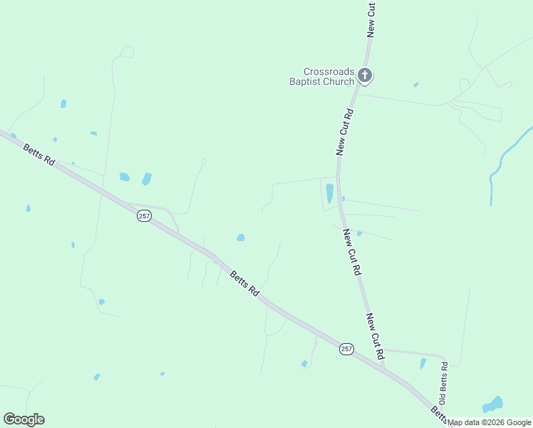 map of restaurants, bars, coffee shops, grocery stores, and more near 2544 New Cut Road in Springfield