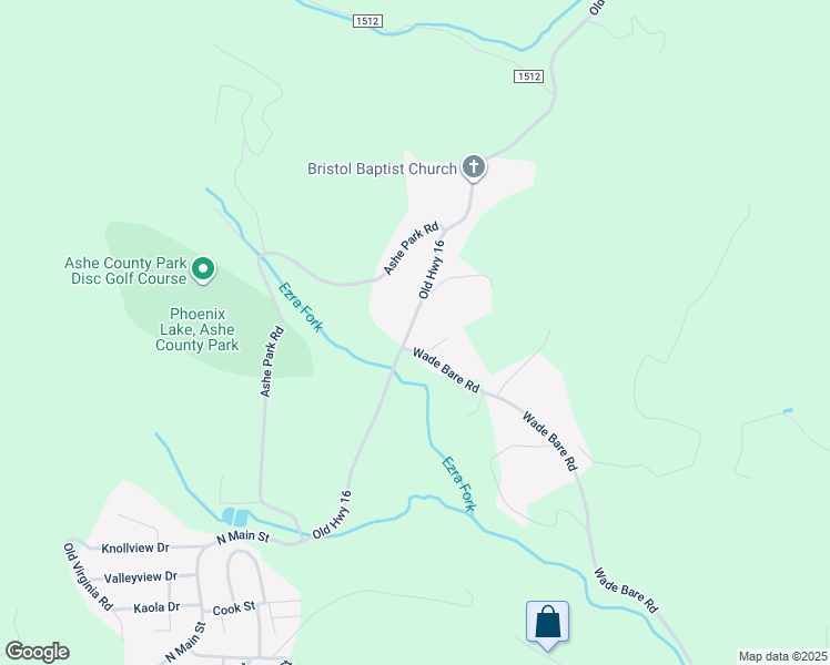 map of restaurants, bars, coffee shops, grocery stores, and more near 2470 Old Highway 16 in Jefferson