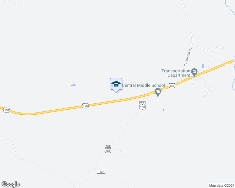 map of restaurants, bars, coffee shops, grocery stores, and more near 225 U.S Highway 158 West in Gatesville