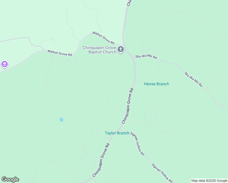 map of restaurants, bars, coffee shops, grocery stores, and more near 282 Richards Lane in Bluff City