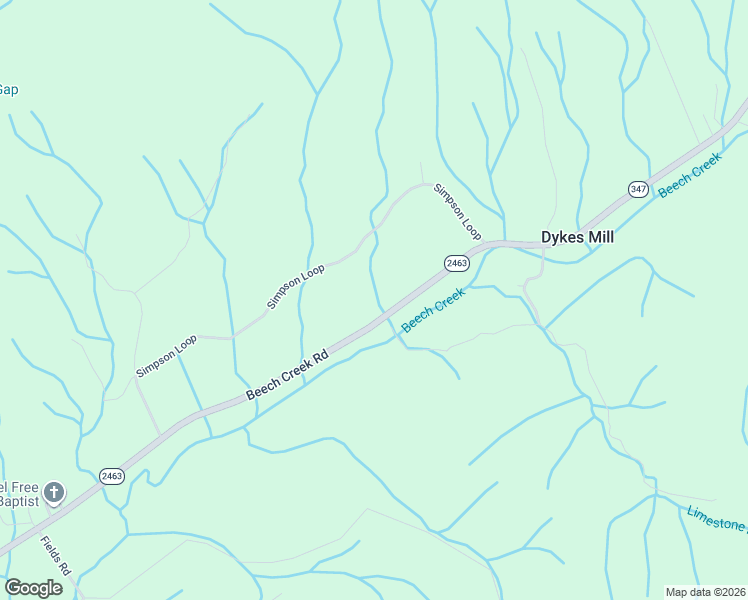 map of restaurants, bars, coffee shops, grocery stores, and more near 3931 Beech Creek Road in Rogersville