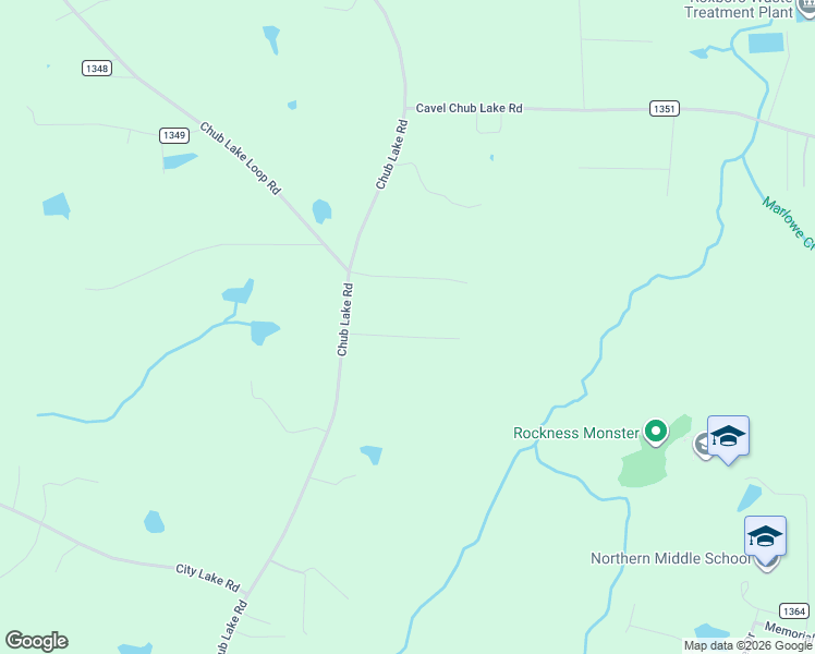 map of restaurants, bars, coffee shops, grocery stores, and more near 175 Roxdale Place in Roxboro