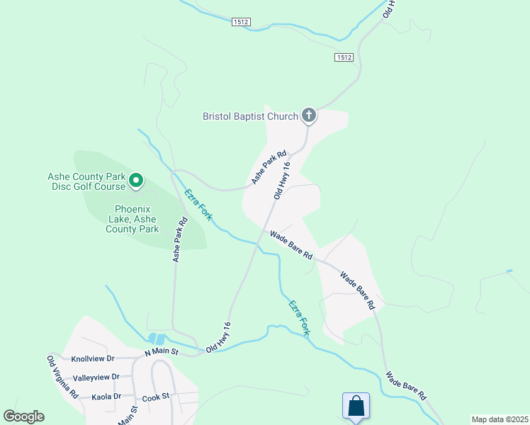 map of restaurants, bars, coffee shops, grocery stores, and more near 1429 Old Highway 16 in Jefferson