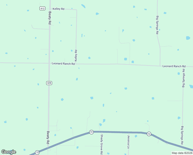 map of restaurants, bars, coffee shops, grocery stores, and more near 22019 Leonard Ranch Road in Gravette