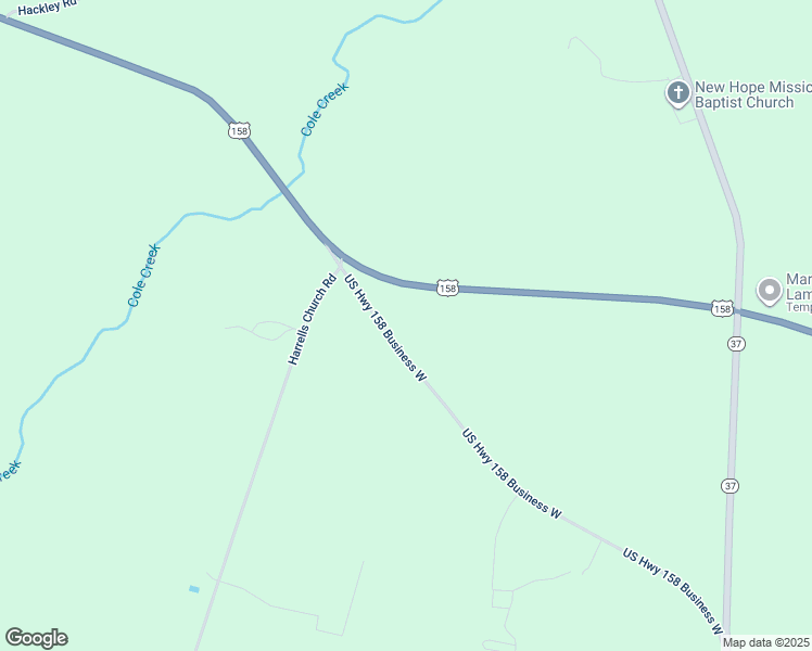 map of restaurants, bars, coffee shops, grocery stores, and more near 203 US Highway 158 Business West in Gatesville