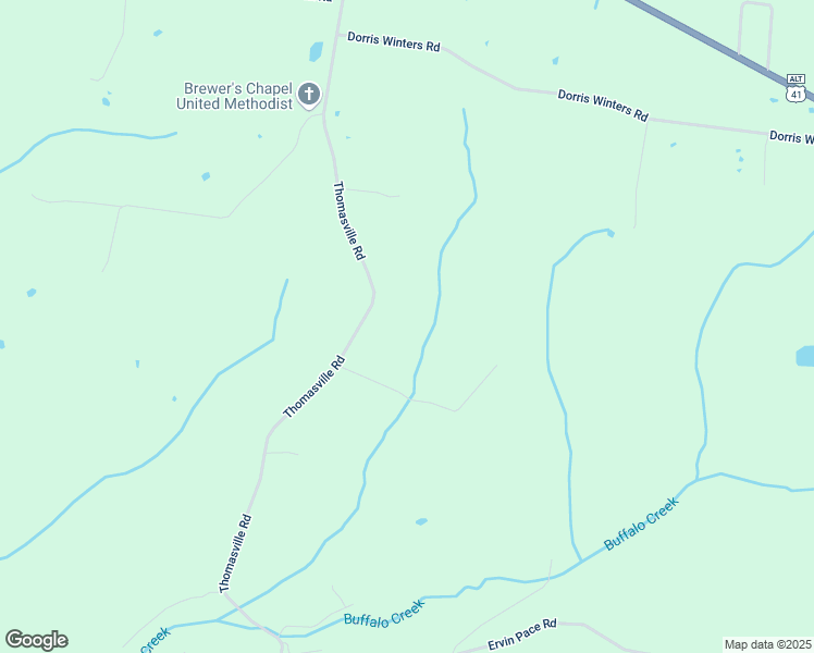 map of restaurants, bars, coffee shops, grocery stores, and more near 4912 Thomasville Road in Chapmansboro