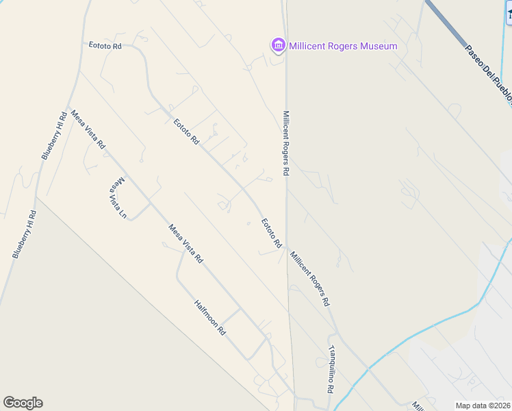 map of restaurants, bars, coffee shops, grocery stores, and more near Eototo Road in El Prado