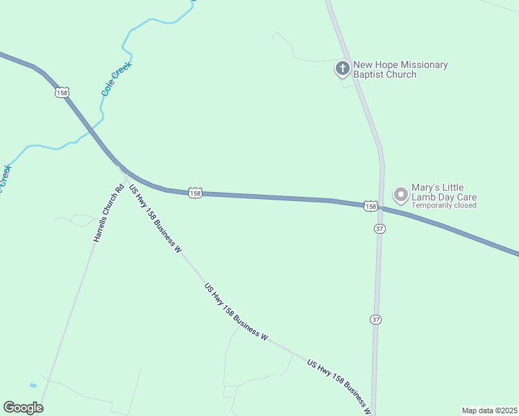 map of restaurants, bars, coffee shops, grocery stores, and more near 798 U.S Highway 158 West in Gates