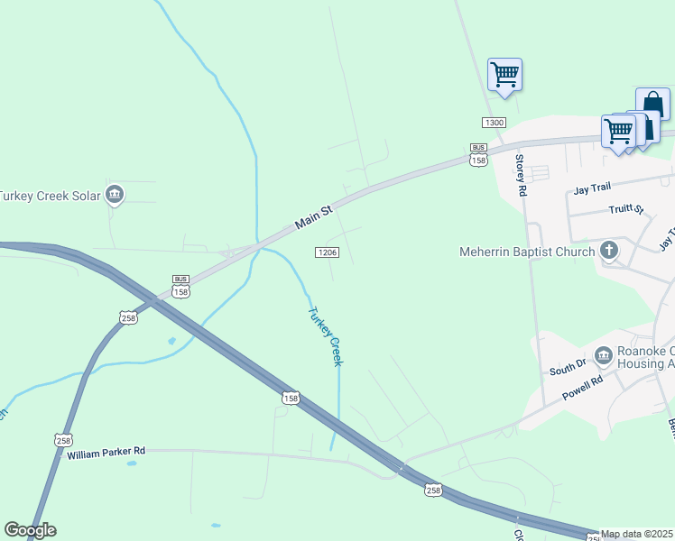 map of restaurants, bars, coffee shops, grocery stores, and more near 111 State Road 1206 in Murfreesboro