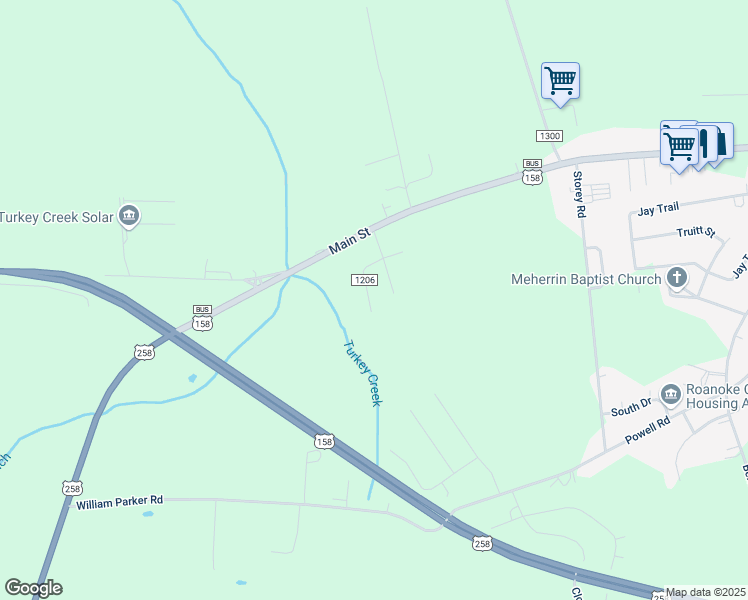 map of restaurants, bars, coffee shops, grocery stores, and more near 111 State Road 1206 in Murfreesboro