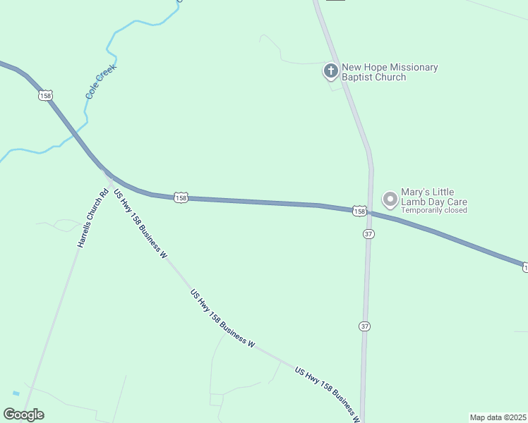 map of restaurants, bars, coffee shops, grocery stores, and more near 778 U.S Highway 158 West in Gates