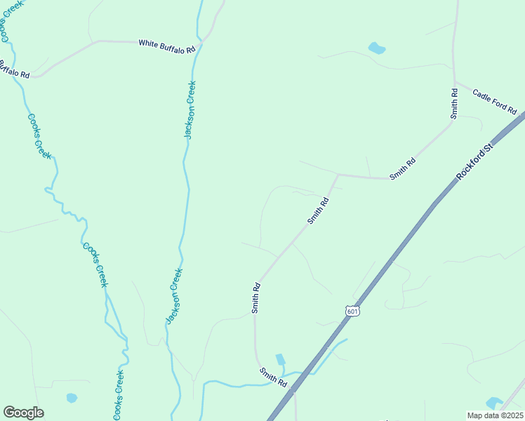 map of restaurants, bars, coffee shops, grocery stores, and more near Lacy Drive in Mount Airy