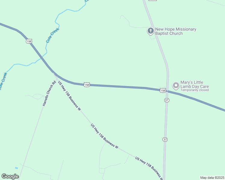 map of restaurants, bars, coffee shops, grocery stores, and more near 798 U.S Highway 158 West in Gates