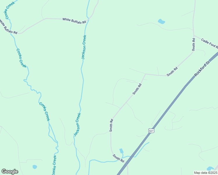 map of restaurants, bars, coffee shops, grocery stores, and more near Lacy Drive in Mount Airy