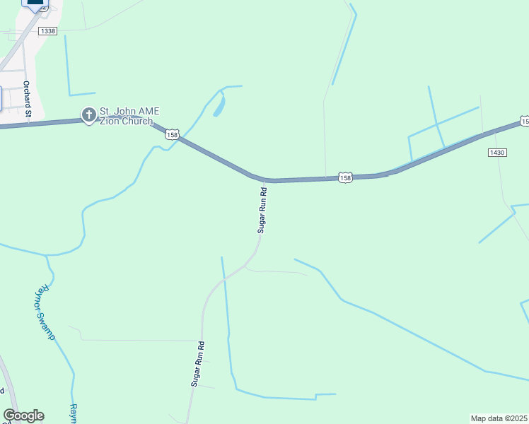 map of restaurants, bars, coffee shops, grocery stores, and more near 21 Sugar Run Road in Sunbury